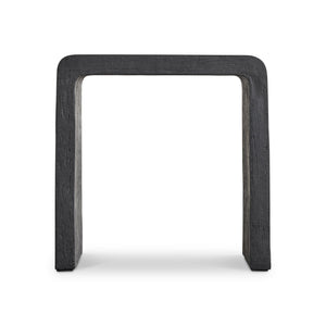 Bernhardt Bernhardt Shephard Faux Bois Resin Accent Table Sculptural Organic Living Room Decor 582122