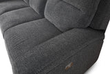 Parker House Parker Living Polaris - Bizmark Grey Power Reclining Sofa Loveseat and Recliner Bizmark Grey 100% Polyester (W) MPOL-321PH-BIG