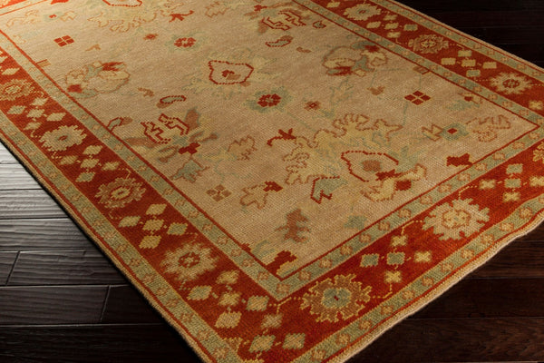 Surya Haven Handmade Wool Rug 2' X 3' - Elegant Low-pile Design, Durable & Timeless Home Accent Piece Beige Wool Hvn1212-23