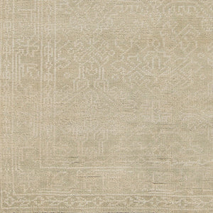 Surya Haven Handmade Wool Rug 2' X 3' - Elegant Low-pile Design, Durable & Timeless Home Accent Piece Beige Wool Hvn1215-23