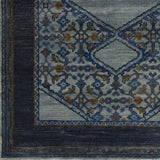 Haven HVN-1218 8' x 11' Handmade Rug HVN1218-811  Navy, Charcoal, Teal, Blue, Olive Surya