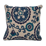 Blue Suzani 20x20'' Pillow - Blue HVT0897-10584 Elk Home