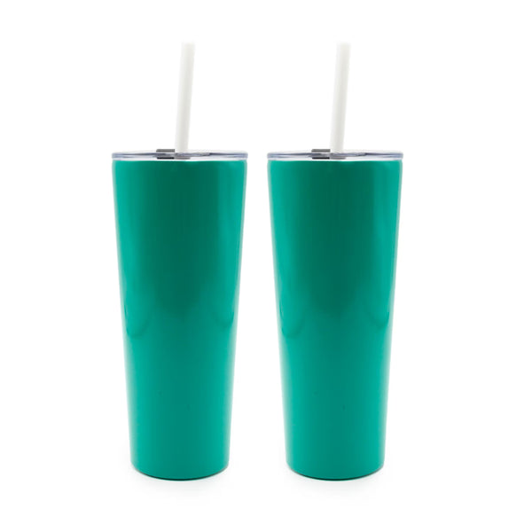 Lenox Cambridge 24 Oz Teal Insulated Tumblers, Set of 2 NO COLOR METAL EP85GNCB2DS