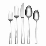 Oneida Stream 20-Piece Stainless Steel Flatware Set, Service for 4, Hand Wash Only