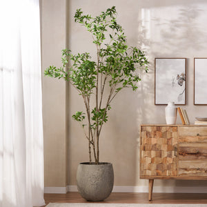 English Elm 240cmartificial Pieris Tree Lifelike Cascading Foliage Tall Indoor Botanical Accent 74348.00
