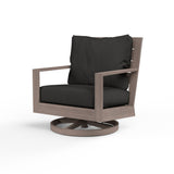 Laguna Swivel Club Rocker in Spectrum Carbon, No Welt SW3501-21SR-48085 Sunset West