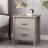 Christopher Knight Home® - Noble House - Olimont Contemporary 2 Drawer Nightstand