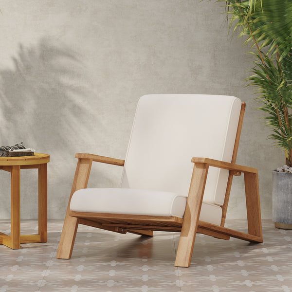 English Elm Christopher Knight Home® - PALOMA Modern Adirondack Club Chair with Acacia Wood Frame, Water-Resistant Cushions for Patio ComfortPALOMA Modern Adirondack Club Chair with Acacia Wood Frame and Water-Resistant Cushions for Patio Comfort Beige 67045.00BGE