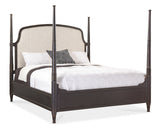 Americana California King Upholstered Poster Bed 7050-90660-89