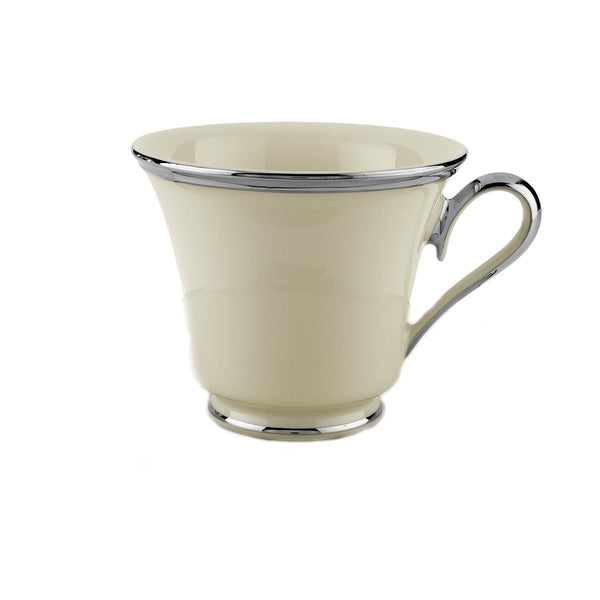 Lenox Solitaire Teacup White, IVORY PORCELAIN 140204030