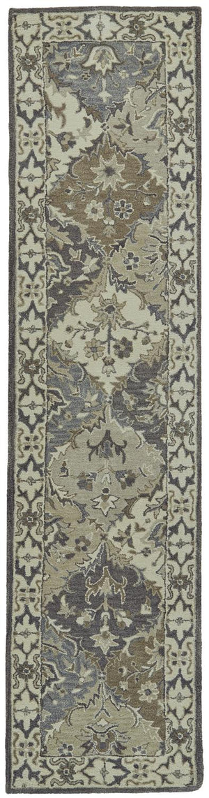 Feizy Rugs Eaton Hand-tufted Wool Rug – Timeless Persian And Indian Designs For A Sophisticated Home Décor Blue,Gray,Taupe Wool 6548429fmlt000i10