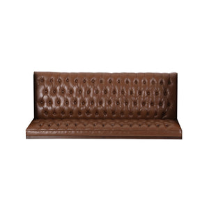 English Elm 3 Seater Mid-century Modern Sofa with Button Tufted Diamond Stitching and Rubberwood Frame 72144.00ACOGN_72144.00BCOGN