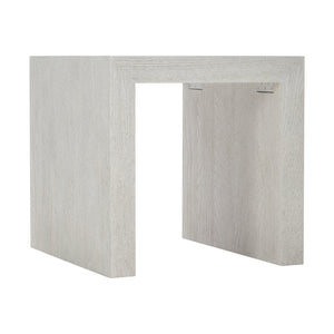 Bernhardt Bernhardt Summerton Side Table Sandblasted White Ash Veneer Parsons Modern Accent 24X26x24 435121