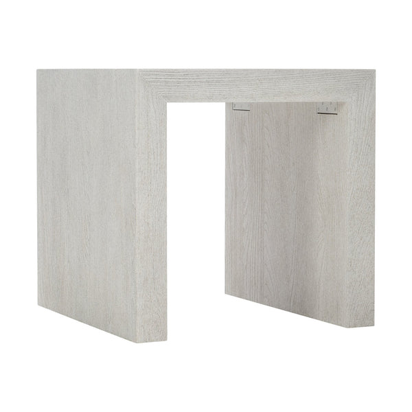 Bernhardt Bernhardt Summerton Side Table Sandblasted White Ash Veneer Parsons Modern Accent 24X26x24 435121