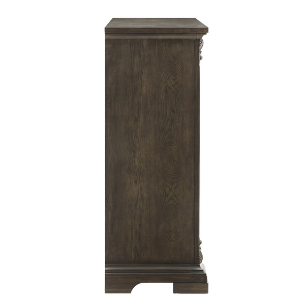 A.R.T. Furniture Heritage Hill 8-drawer Gentleman’S Chest - Elegant Acacia & Oak Design With Antique Pewter Hardware Brown Eight (8) Drawers For Storage (Interior Drawers, 19.75”W X 13.5”D X 6.5”H) 341150-2816