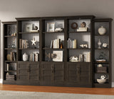 Parker House Shoreham - Medium Roast 35 In. Door Bookcase Medium Roast Acacia Solids / Birch Veneers SHO#435-MDR