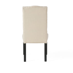 English Elm Harding Button Tufted Parsons Dining Chair Set of Two Upholstered Formal Seating 54266.00NTL