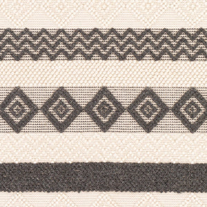 Surya Hygge 2' X 3' Hand-woven Rug - Cozy Cottage Style, Durable Polyester & Wool, Elegant Home Accent Black Wool,Polyester Hyg2301-35