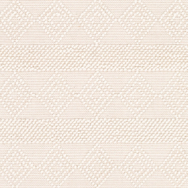 Livabliss Hygge Handwoven Wool Blend Area Rug with High Low Pile for Cottage Bedroom Entryway White 9' x 12' HYG2302-912