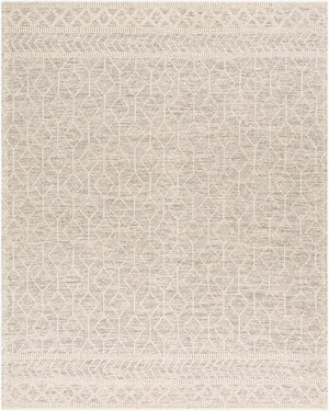 Livabliss Hygge Hand-woven Wool Blend Area Rug with High Low Pile for Living or Dining Rooms Black, White 8' x 10' HYG2307-810