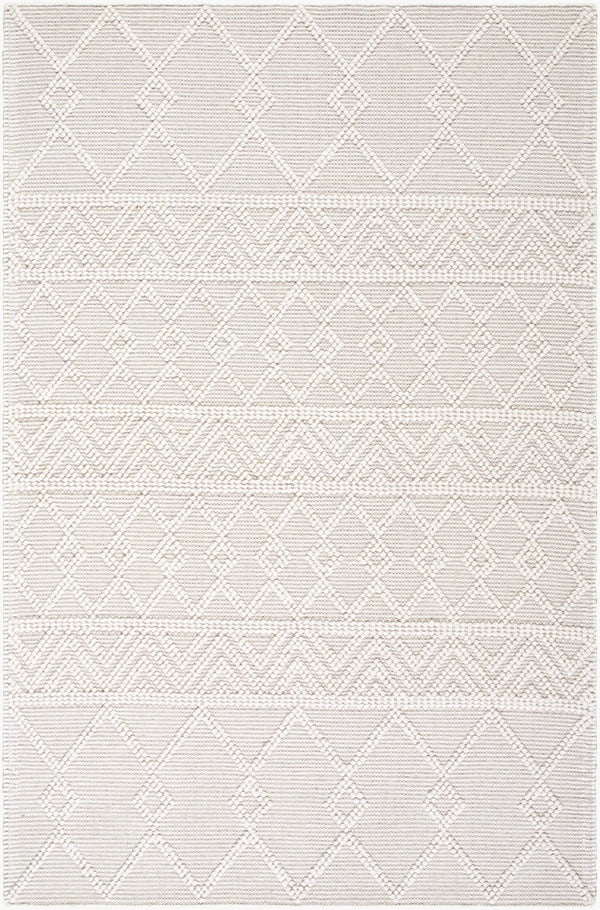 Livabliss Hygge Handwoven Wool Blend Flatweave Runner Rug for Entryways and Hallways Ivory, Pearl 2'6" x 8' HYG2308-268