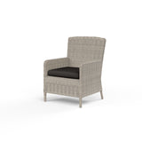 Manhattan Dining Chair in Spectrum Carbon w/ Self Welt SW3301-1-48085 Sunset West