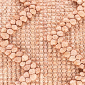 Surya Hylia 20" X 20" Scandinavian Modern Accent Pillow - Soft Cotton-wool Blend For Chic Home Décor Dusty Pink Wool,Cotton,Cotton Hyl002-2020d