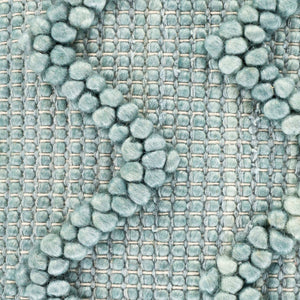 Surya Hylia 20" X 20" Scandinavian Modern Accent Pillow - Soft Cotton-wool Blend For Chic Home Décor Seafoam Wool,Cotton,Cotton Hyl003-2020p