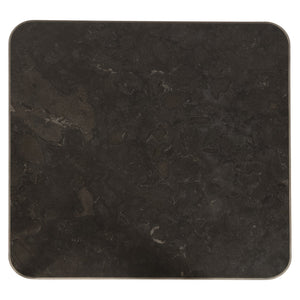 Bernhardt Bernhardt Mahogany Croft Cocktail Table With Semi-Polished Bluestone Top, 1970S Rustic Modern Design 338018