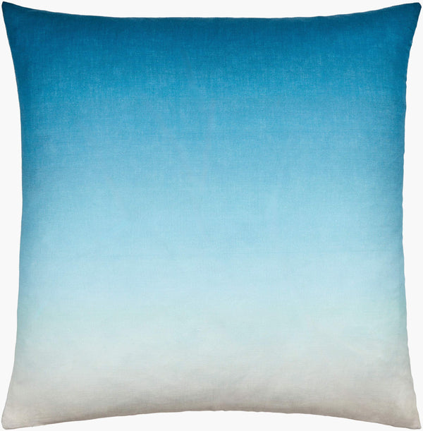 Surya Hyrum 18" Accent Pillow – Stylish Linen & Cotton Blend With Unique Pattern For Home Decor Elegance Deep Teal Linen,Cotton,Linen,Cotton Hyr001-1818d