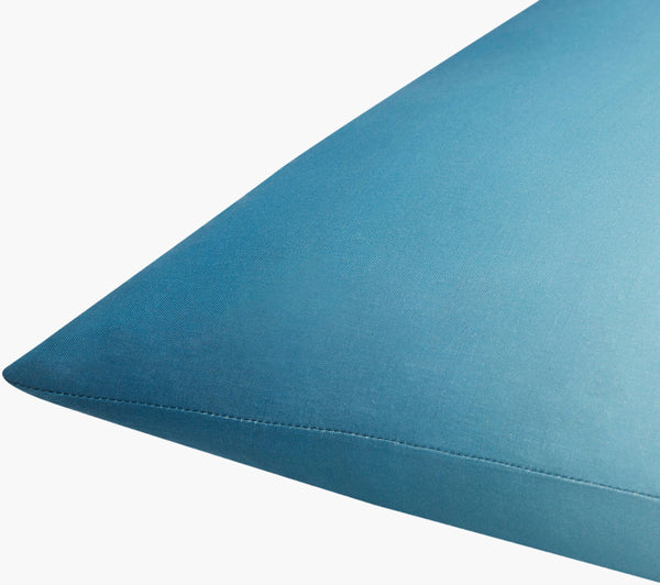 Surya Hyrum 18" Accent Pillow – Stylish Linen & Cotton Blend With Unique Pattern For Home Decor Elegance Deep Teal Linen,Cotton,Linen,Cotton Hyr001-1818d