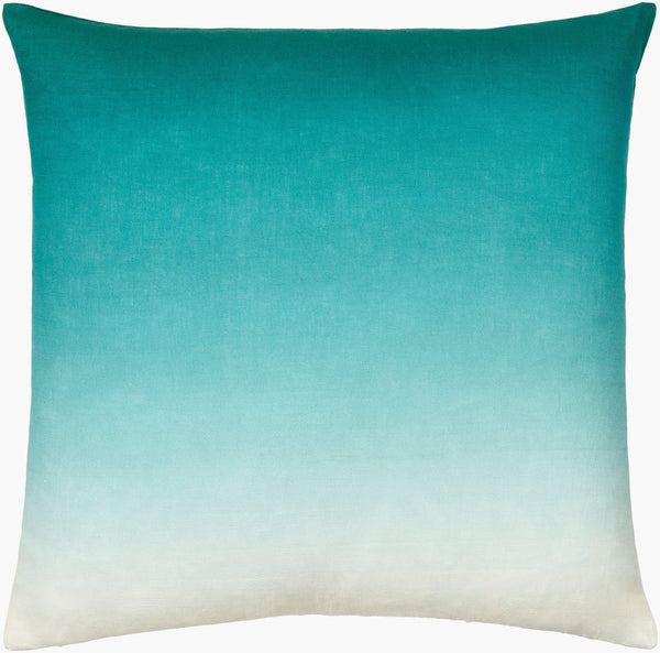 Surya Hyrum 18" Accent Pillow – Stylish Linen & Cotton Blend With Unique Pattern For Home Decor Elegance Emerald Linen,Cotton,Linen,Cotton Hyr002-2222p
