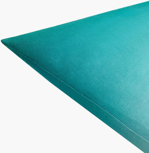 Surya Hyrum 18" Accent Pillow – Stylish Linen & Cotton Blend With Unique Pattern For Home Decor Elegance Emerald Linen,Cotton,Linen,Cotton Hyr002-2222p