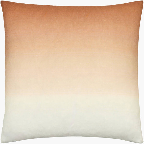 Surya Hyrum 18" Accent Pillow – Stylish Linen & Cotton Blend With Unique Pattern For Home Decor Elegance Medium Brown Linen,Cotton,Linen,Cotton Hyr004-1818p