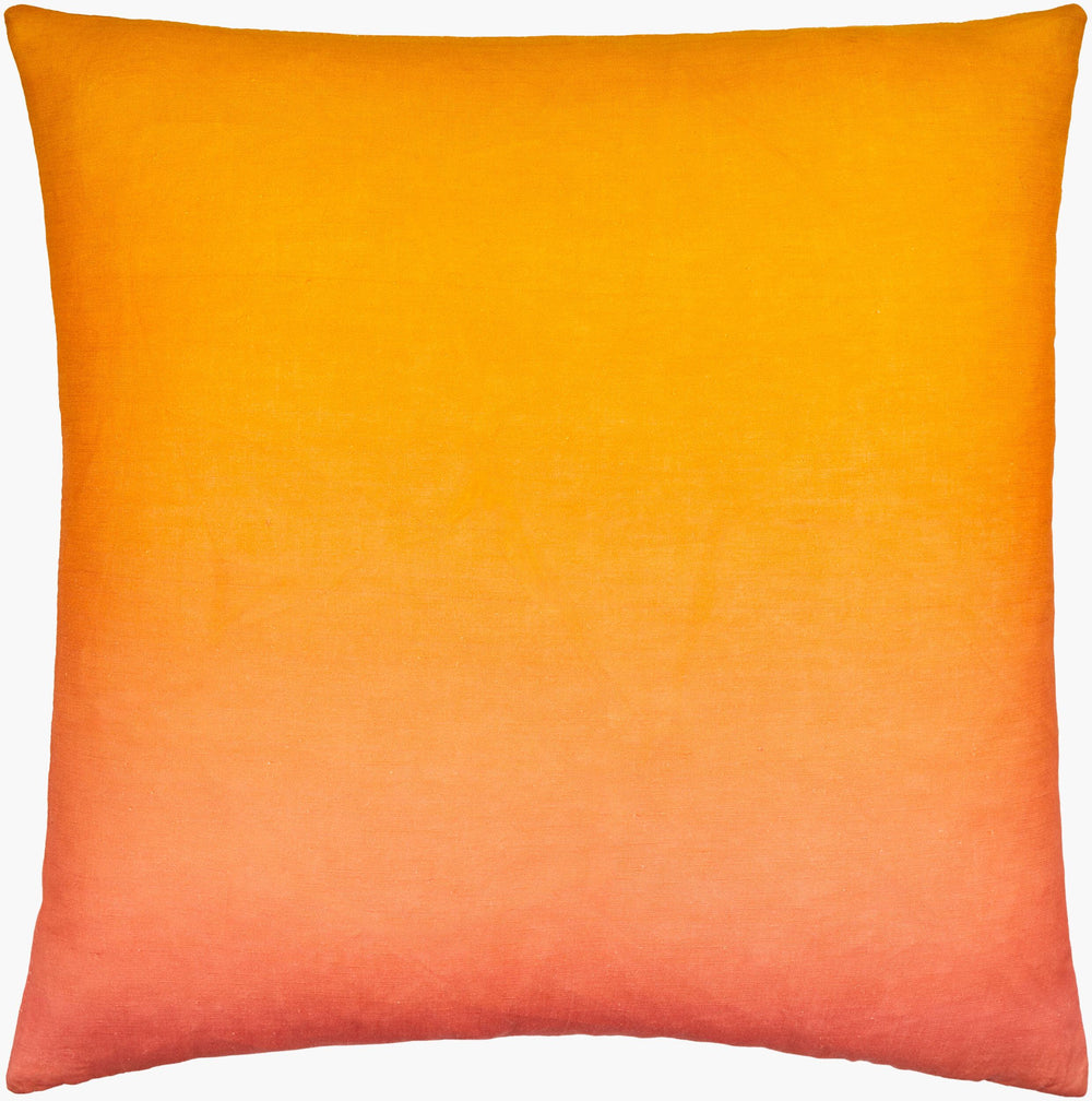 Surya Hyrum 18" Accent Pillow – Stylish Linen & Cotton Blend With Unique Pattern For Home Decor Elegance Mustard Linen,Cotton,Linen,Cotton Hyr005-1818p
