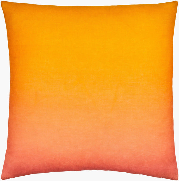 Surya Hyrum 18" Accent Pillow – Stylish Linen & Cotton Blend With Unique Pattern For Home Decor Elegance Mustard Linen,Cotton,Linen,Cotton Hyr005-1818p