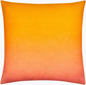 Surya Hyrum 18" Accent Pillow – Stylish Linen & Cotton Blend With Unique Pattern For Home Decor Elegance Mustard Linen,Cotton,Linen,Cotton Hyr005-1818p