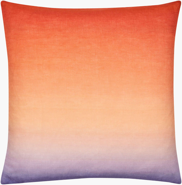 Surya Hyrum 18" Accent Pillow – Stylish Linen & Cotton Blend With Unique Pattern For Home Decor Elegance Rust Linen,Cotton,Linen,Cotton Hyr006-2222