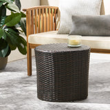 Christopher Knight Home® - Noble House - Keaton Wicker Barrel Side Table