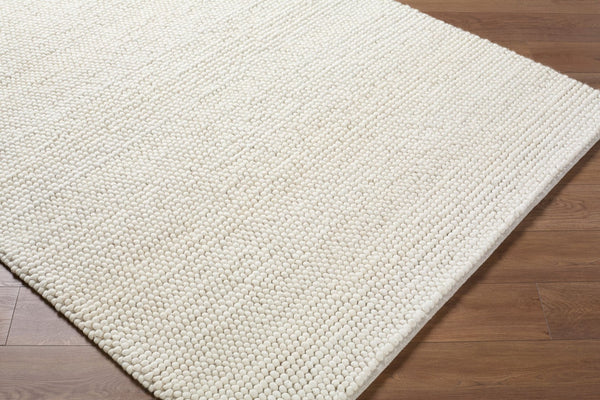 Livabliss Hazar Handwoven Wool Accent Rug Bohemian Global Artisan Motifs for Entryway or Nook Ivory, Cream 9' x 12' HZA2300-912