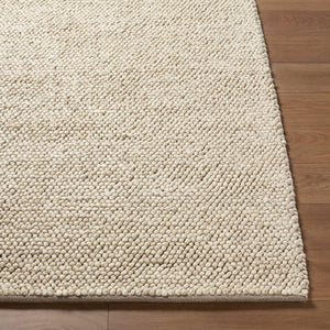 Livabliss Hazar Handwoven Wool Area Rug Bohemian Global Pattern for Entryway or Kitchen Ivory, Sandsto 2' x 3' HZA2301-23