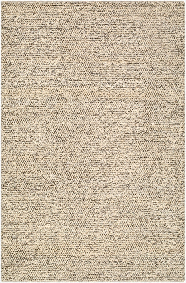 Livabliss Hazar Handwoven Wool Area Rug Bohemian Global Pattern for Entryway Living Room Taupe, Charcoal 2' x 3' HZA2302-23