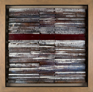 Surya Hazelbrook Framed Art 36"H X 36"W X 2"D – Modern Design To Revitalize Your Home Decor Space! Main, Gray,Frame, Canvas,Polystyrene Hzb9001-3535