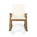 Christopher Knight Home® - Noble House - Candel Outdoor Acacia Wood Rocking Chair