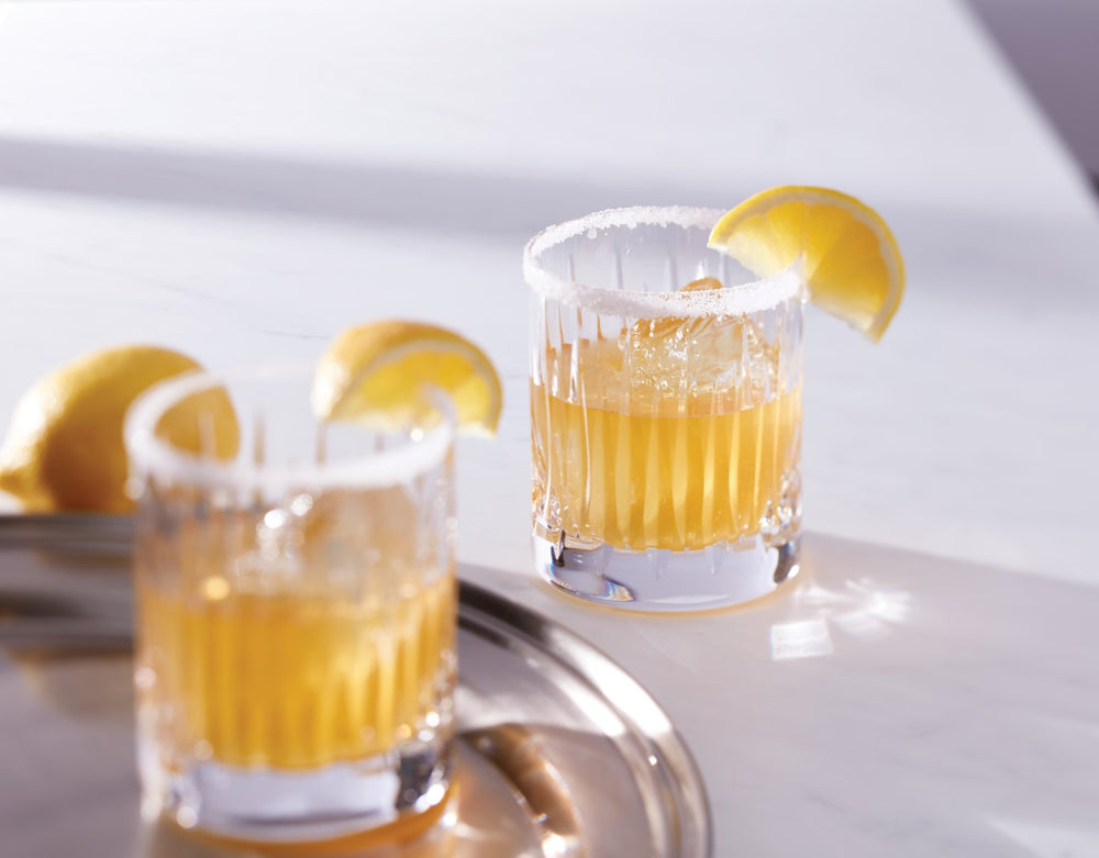 Lenox Reed and Barton Soho Crystal 4-Piece Double Old Fashioned Glass Set Clear, NO COLOR GLASS,CRYSTAL 2989/4282