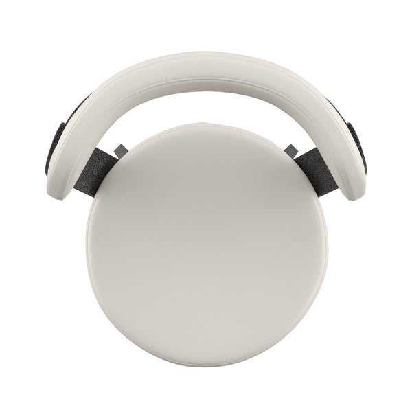 Homelegance By Top-Line Amir Faux Leather Metal Swivel 25" Counter Height Stools (Set of 2) White Metal