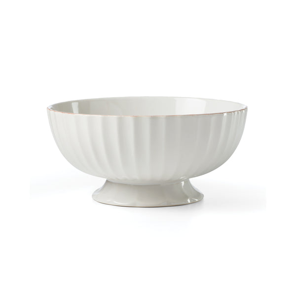 Lenox French Perle Scallop Centerpiece Bowl White, WHITE STONEWARE 894099