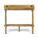 Christopher Knight Home® Noble House Wood Balcony Bar Table