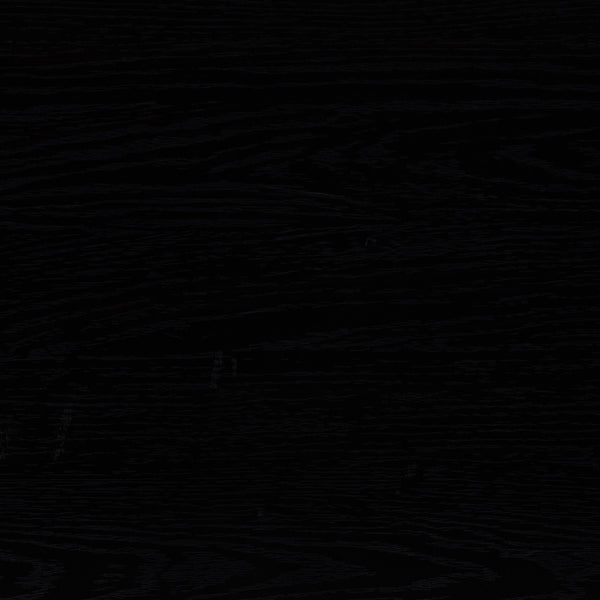 24" Reeded Wood 1 Drawer Nightstand - Set of 2 Black PRSB4CBL2-2PK Walker Edison