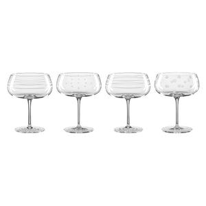 Lenox Oneida Mingle Cocktail Glasses, Set of 4 Clear, NO COLOR GLASS,CRYSTAL 895933